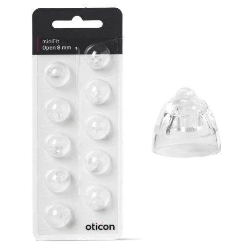 Oticon Minifit OpenBass Domes (pack of 10)