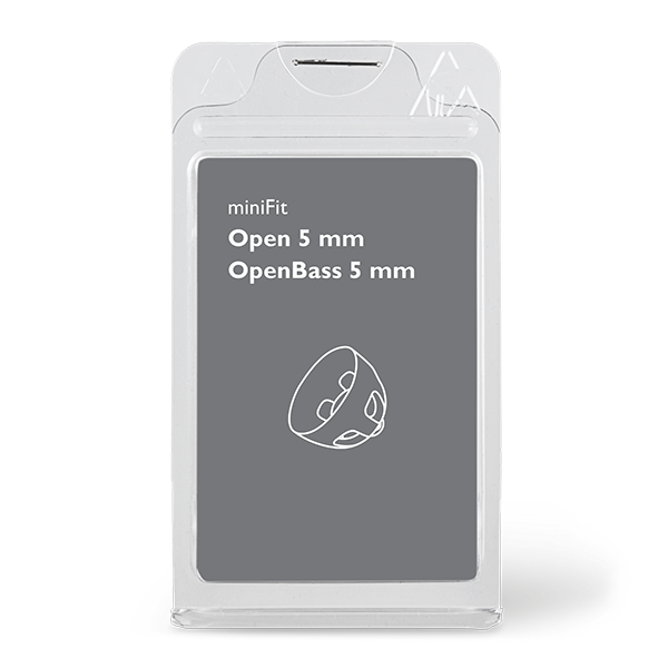 Oticon Minifit OpenBass Domes (pack of 10)