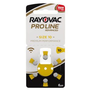 Rayovac 10 (Pack of 6 x batteries)